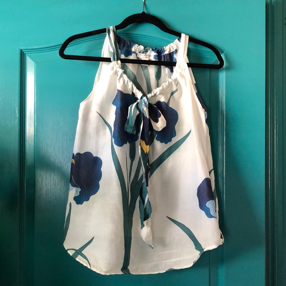 NIEVES LAVI SLEEVELESS TOP / SIZE SMALL